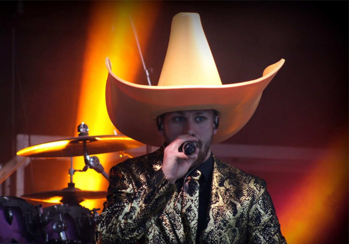 Cowboy wearing a hat