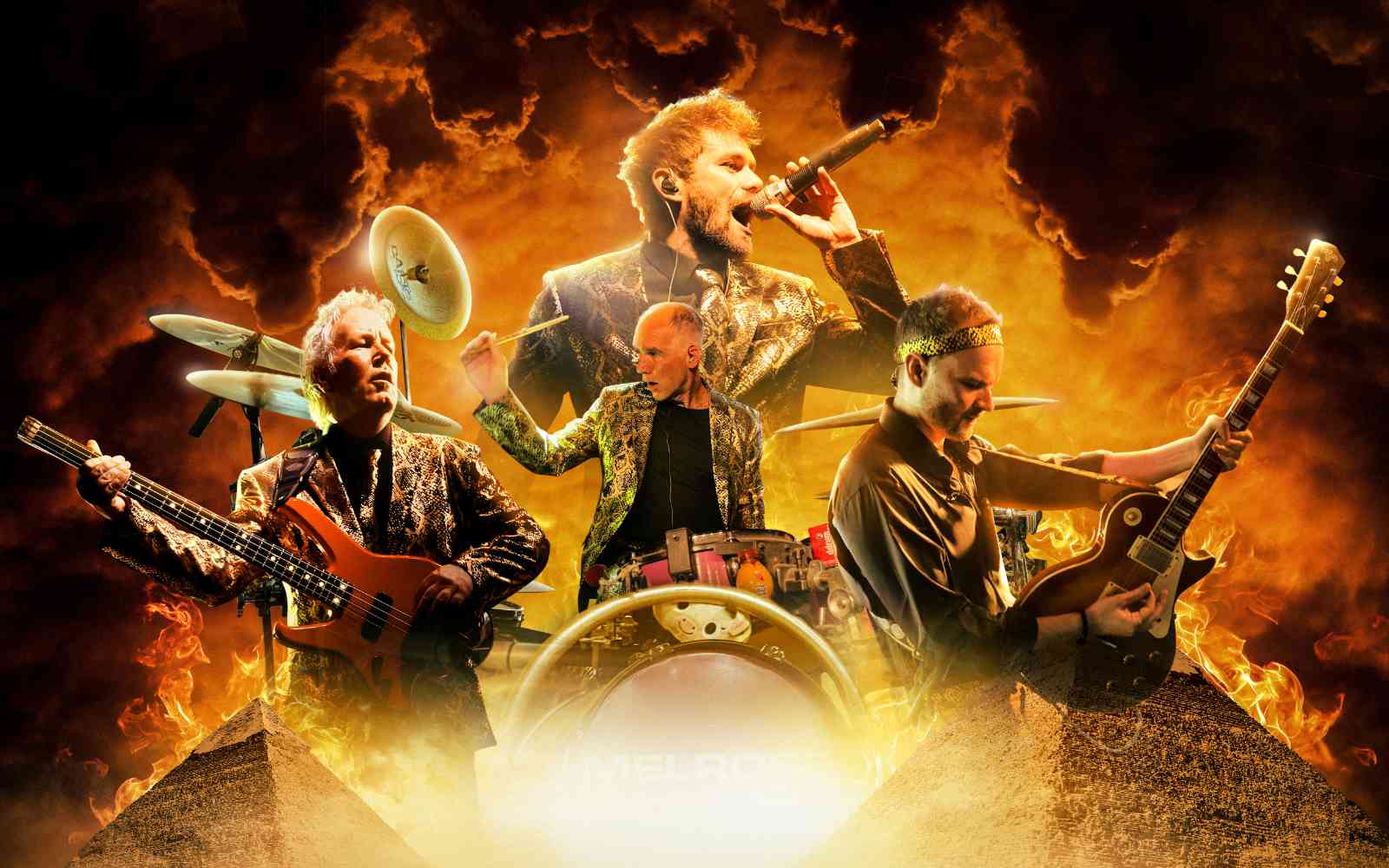 Guitarist entertains crowd with music performance